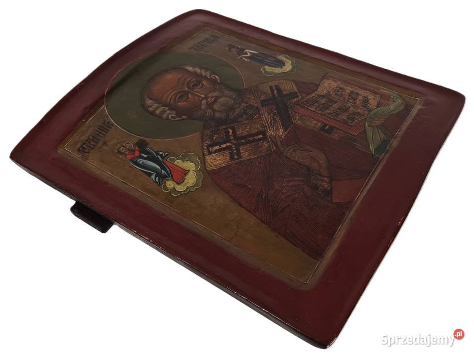 Ikona Święty Mikołaj z Miry Cudotwórca 0212 Warszawa