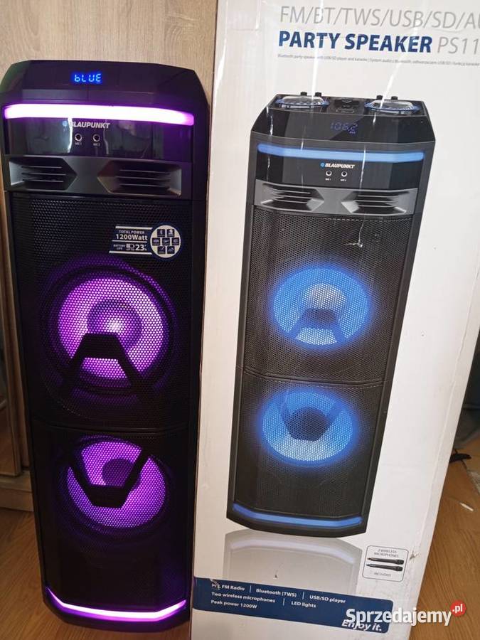 Blaupunkt 11DB Głośnik imprezowy Bluetooth 1200