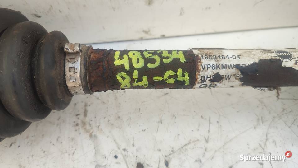 174PÓŁOŚ PRAWA MINI ONE II R56 PÓŁOŚKA PRZEGUB Włoszczowa