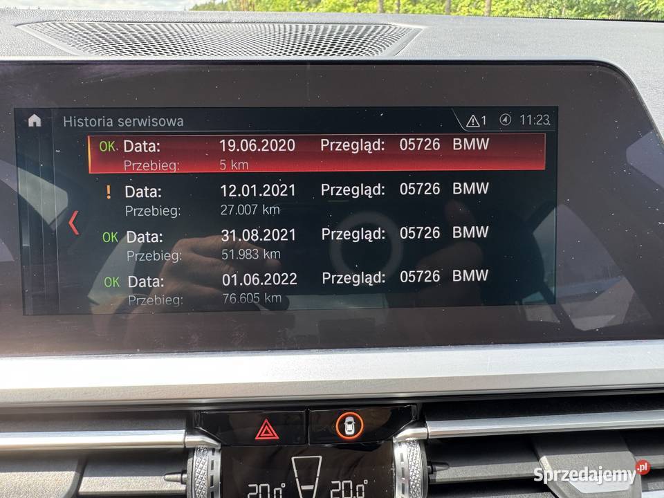 BMW Seria 3 20D automat Skóra carplay serwis ASO Seria 3 Warszawa