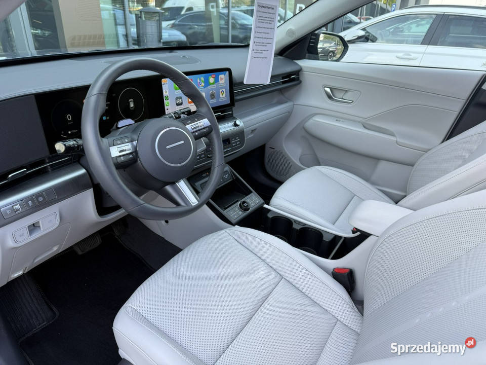 Hyundai Kona 16GDI 141 Hybrid PlatinumLuxury Zarejestrowany w Polsce Piotrków Trybunalski