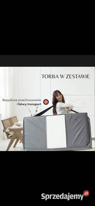 Składany materac z funkcją sofy 140x195x14 Tychy sprzedam