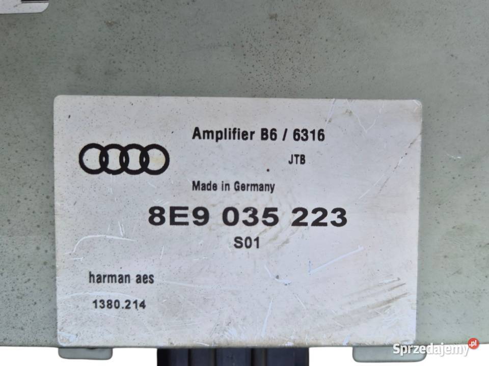 WZMACNIACZ AUDIO RADIA AUDI A4 B6 KOMBI AVANT Działoszyce