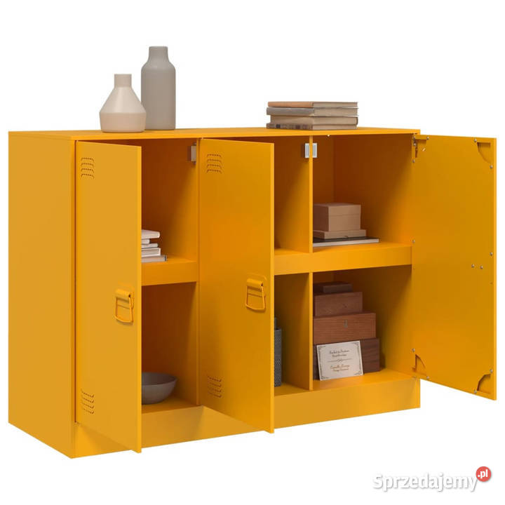 Szafka musztardowa 99x39x73 stal WM841724 sprzedam