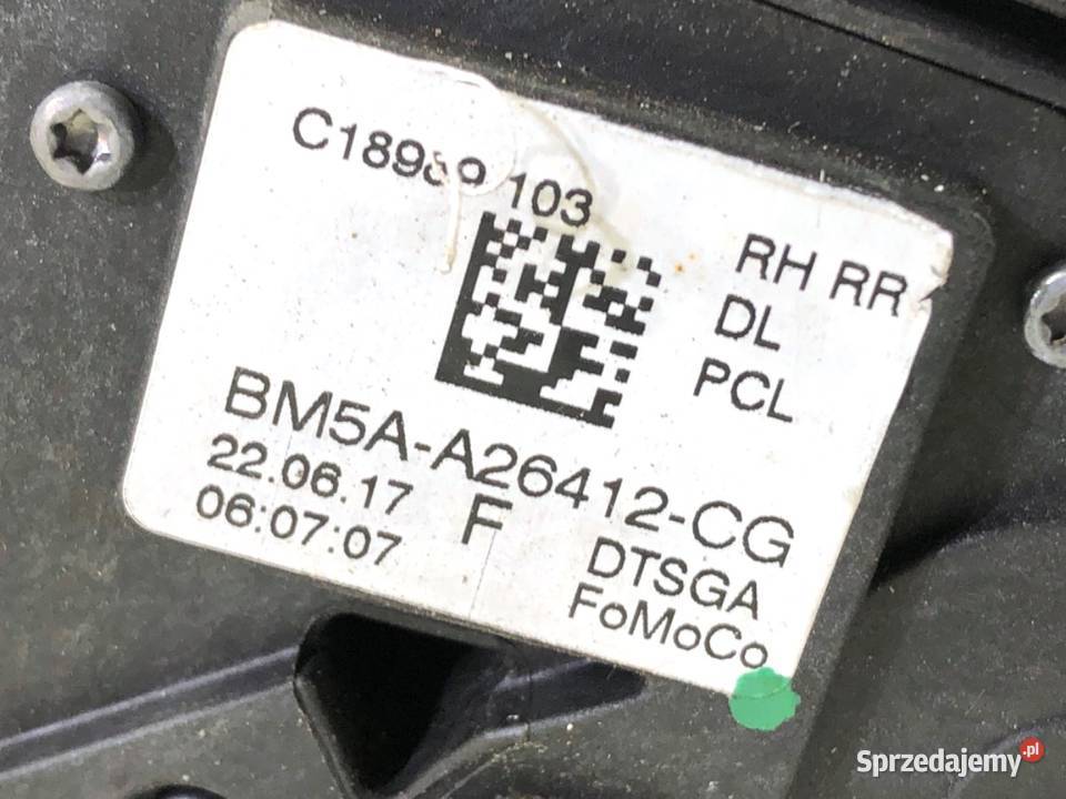 ZAMEK DRZWI PRAWY TYŁ FORD MONDEO MK5 Hatchback podkarpackie sprzedam