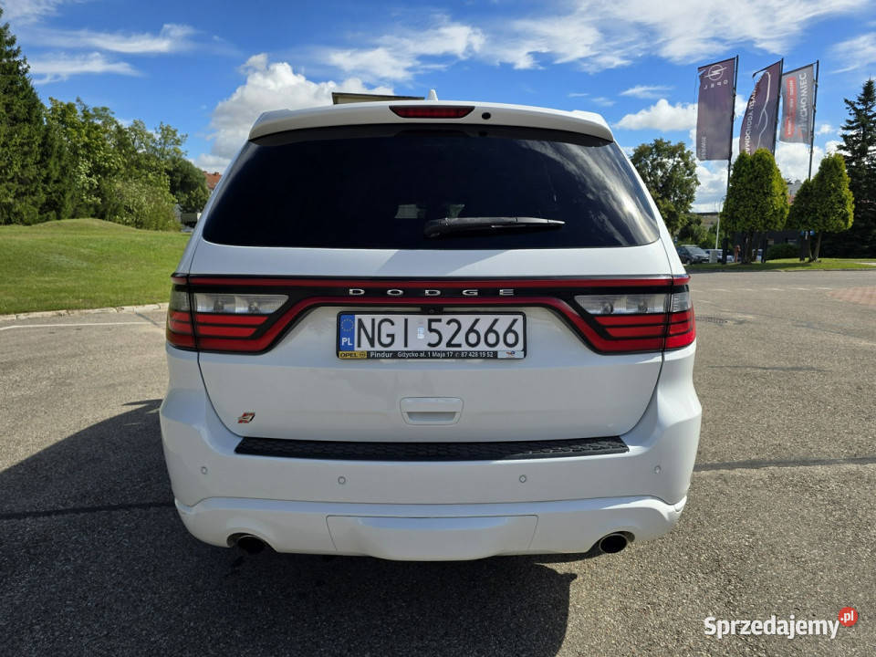 Dodge Durango Durango RT AWD Tow N Go 6os LPG asystent pasa ruchu Motoryzacja Giżycko