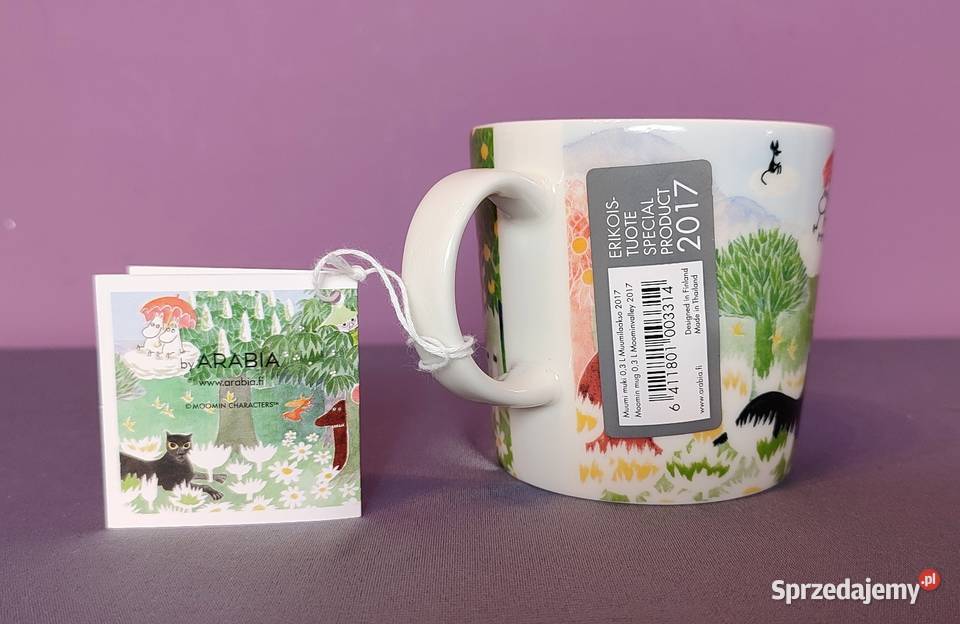 MUMINKI kubek Moomin Arabia Finland TAMPERE Jasień sprzedam