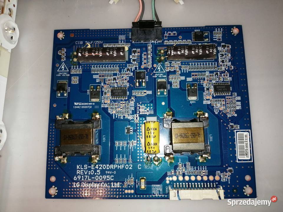 LG 42LS3400 Płyta Zasilacz T con Pozostałe Nakło nad Notecią