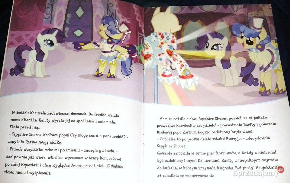 My Little Pony Kucyki i psy Koloruj czytaj Rok wydania 2015 sprzedam