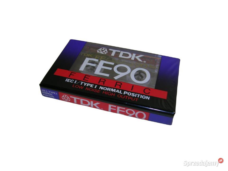 Kaseta magnetofonowa TDK FE90 FERRIC Pruszków