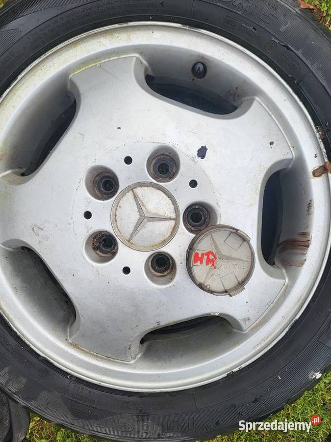 Felgi mercedes aluminiowe 15 4 z oponami Radom