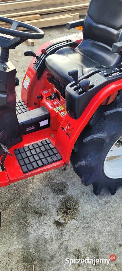 Traktorek Mitsubishi MT155 glebogryzarka Golcowa