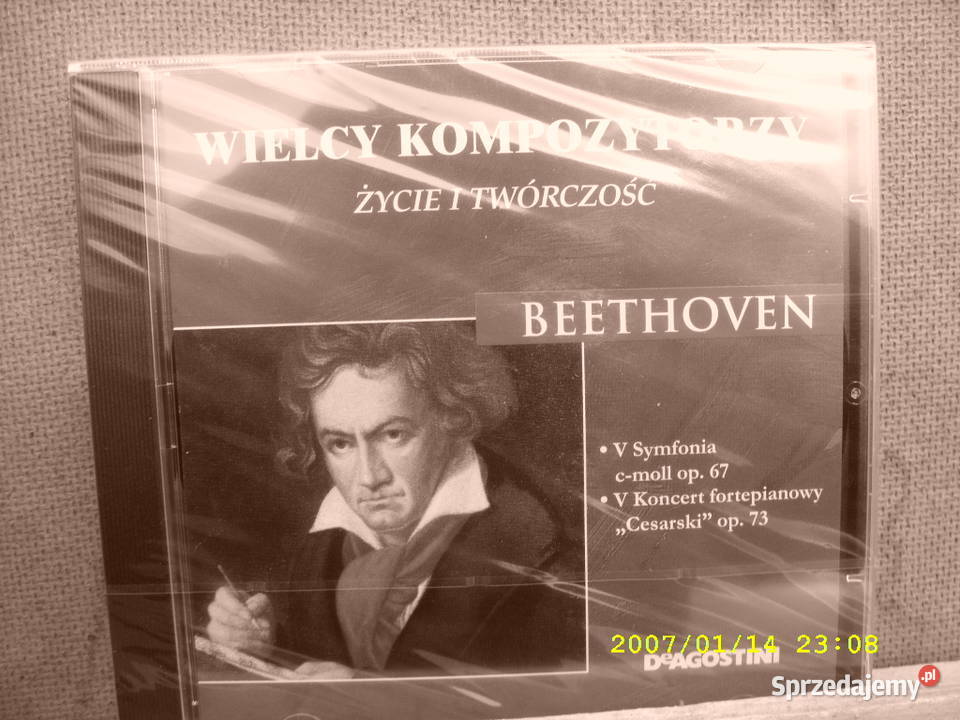 Klasyka CD WIELCY KOMPOZYTORZY 2BETHOVEN 2 CD dolnośląskie Wołów