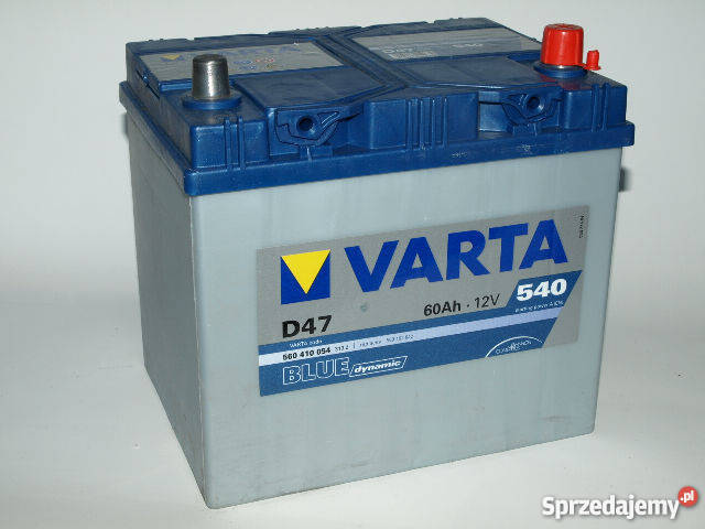 CAR BATTERY VARTA 60AH﻿ D48 540A EN 12V﻿﻿ Blue Dynamic﻿