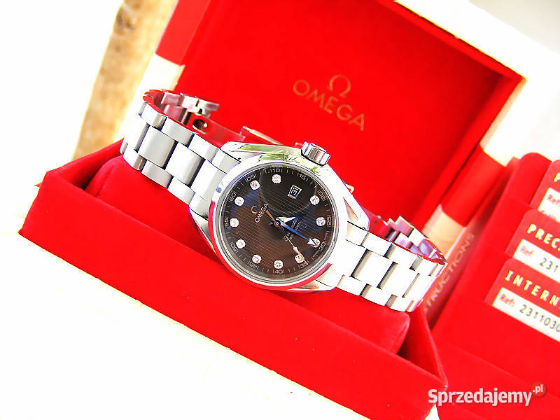 Omega Seamaster Aqua Terra Teak Diamond salon Zgierz