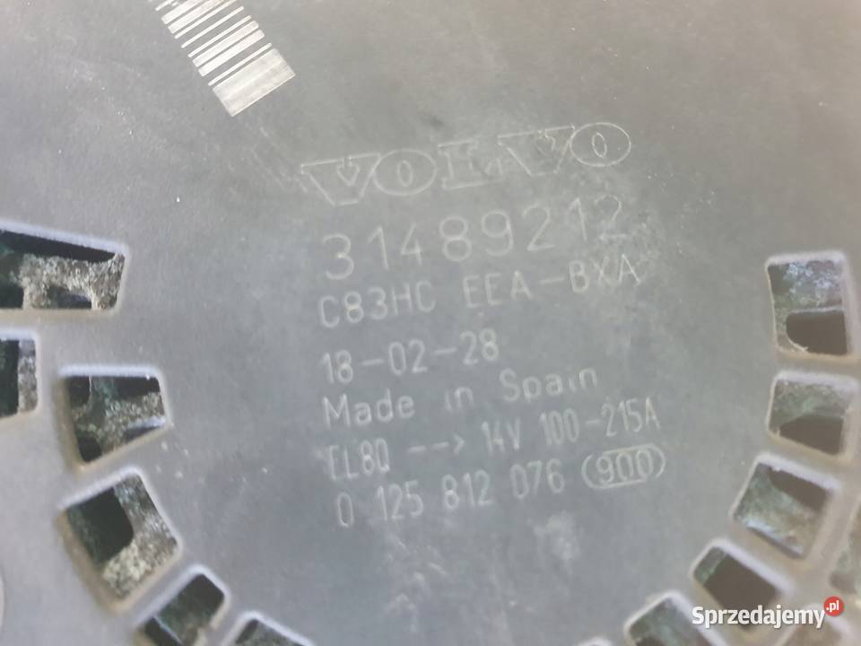 ALTERNATOR Volvo V90 II S60 III XC40 20 T5 Chełm