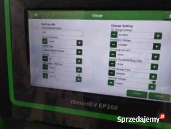 RT100 iSmart EV komponentów pojazdów Bielsko-Biała