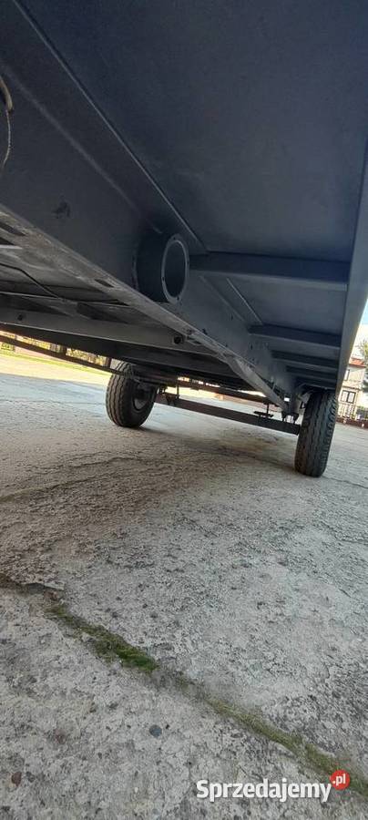 Przyczepa laweta do balotów nieuszkodzony Przedecz