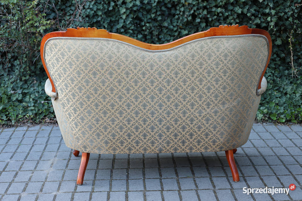 ARTexpert Zestaw sofa 2 fotele Ludwik berżera Dobrzany