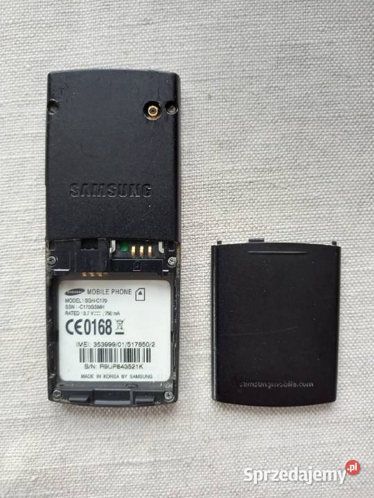Telefon Samsung SGHC170 lubelskie Tomaszów Lubelski