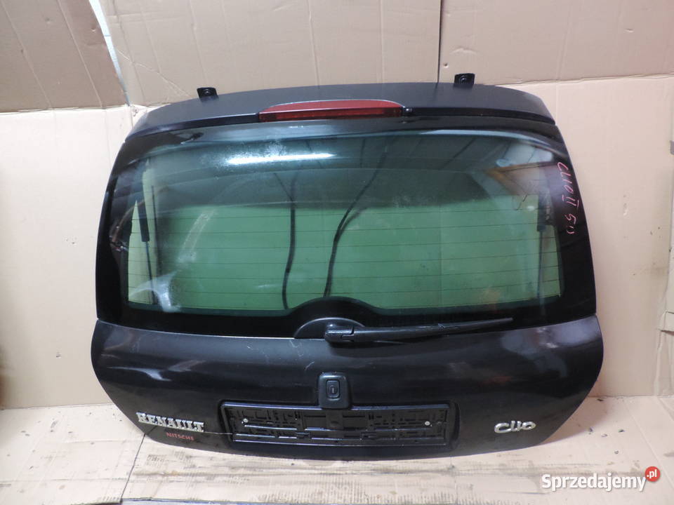 Klapa bagażnika Renault Clio 2 5D części blacharskie Karoseria Nowy Sącz