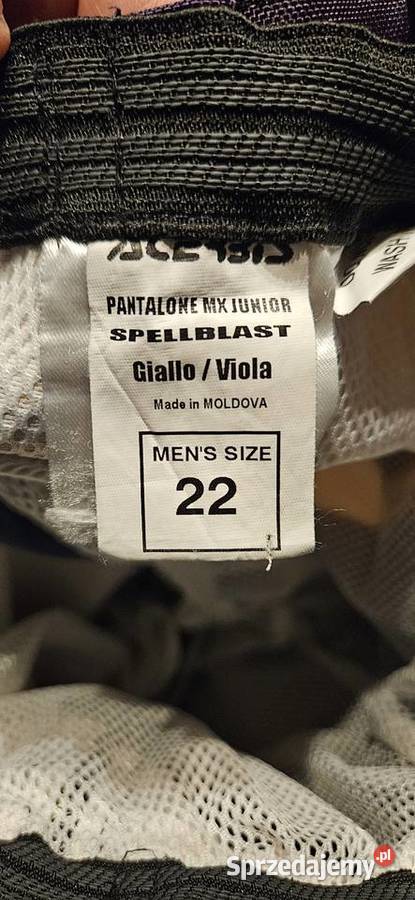 Strój cross dziecka ACERBIS neon HiViz Miechów