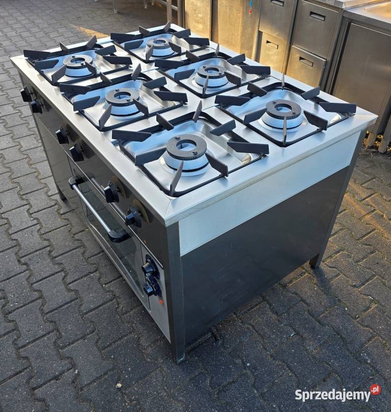 Kuchnia Gazowa 6 Pal Piekarnik Elekt EGAZ M1281 Nowe Skalmierzyce sprzedam