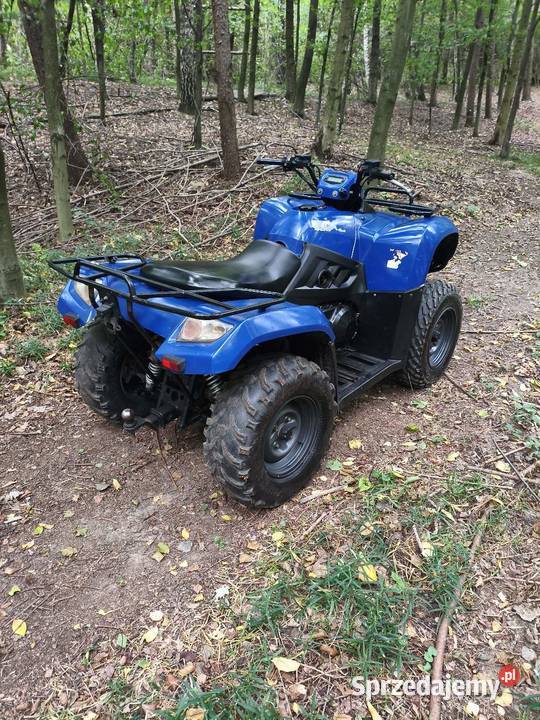 Kymco Mxu 400 z homologacją czterosuwowy Kymco Iskrzynia
