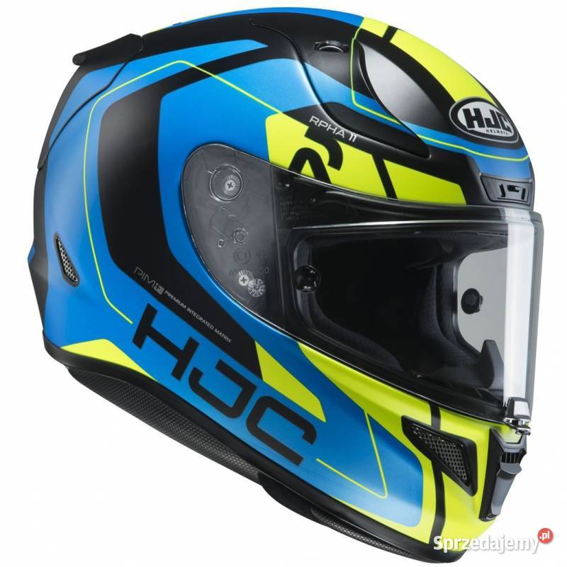 Sportowy kask motocyklowy HJC RPHA11 Pinlock Trzciel