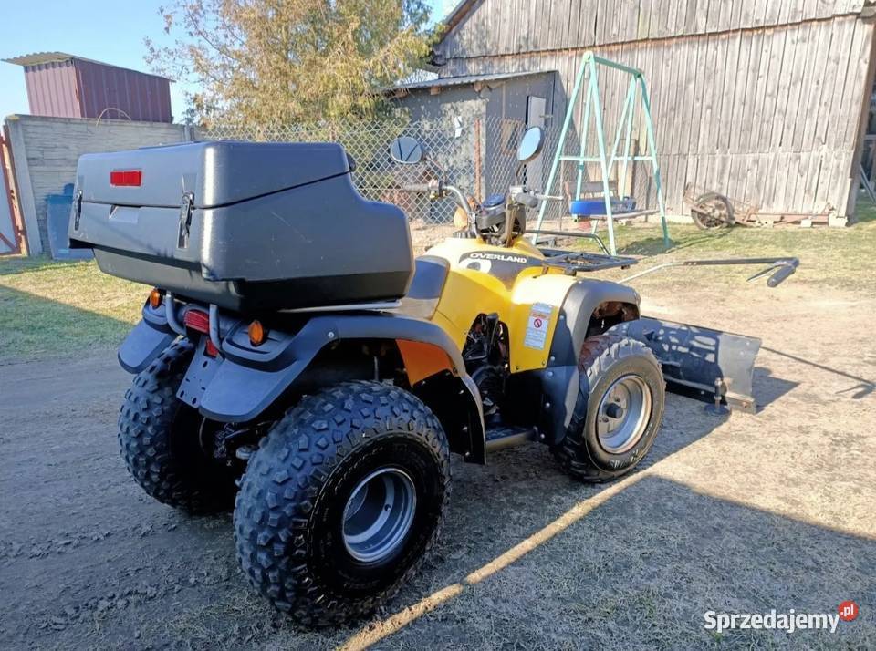 Sprzedam quada aeon overland 180pług 1677km Sarnów