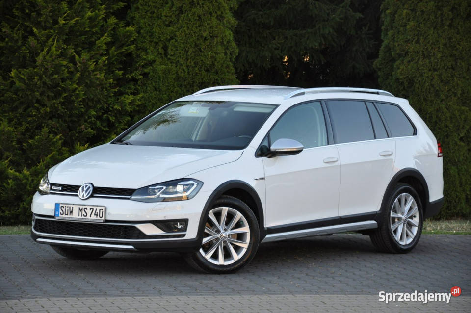 Volkswagen Golf ALLTRACK GWARANCJA TITANIUM 100 wielofunkcyjna kierownica Ostrów Mazowiecka sprzedam