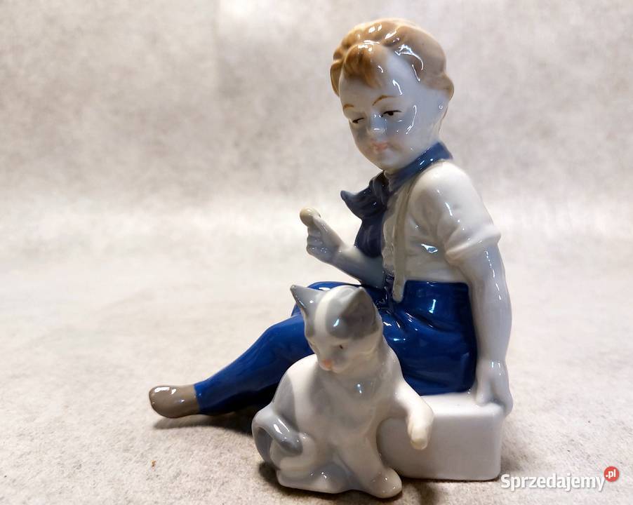 LIPPELSDORF Dziewczynka z kotkiem Turyngia Końskie