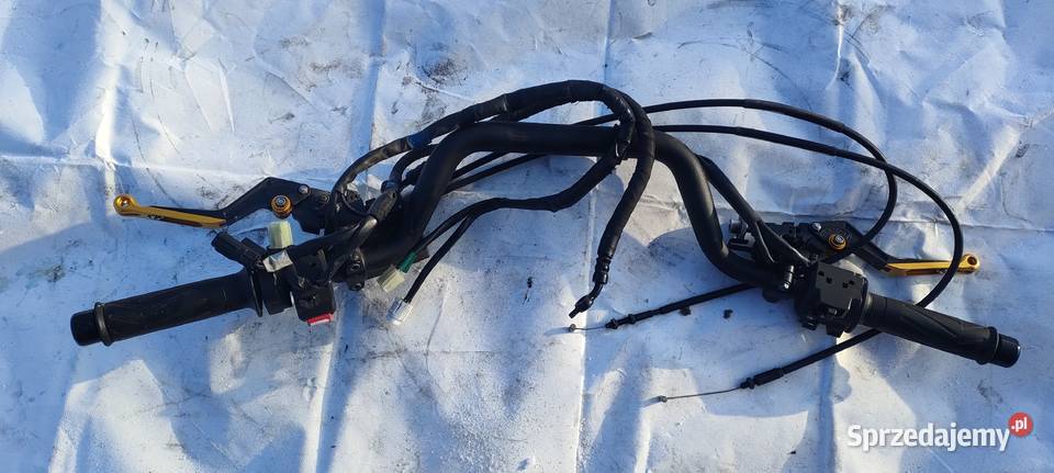 Yamaha xsr700 set prawy przód kierowcy podnóżek Łódź sprzedam