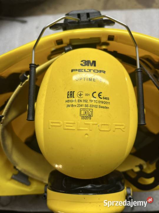 Kask budowlany nauszniki 3M peltor