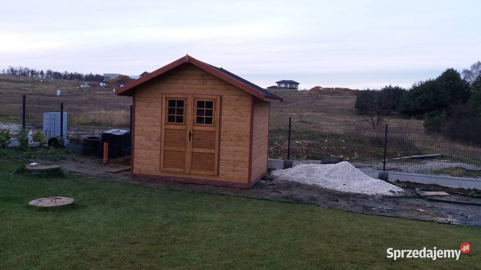 Domek narzedziowy 250x250 Magazynek na pelet Jordanów