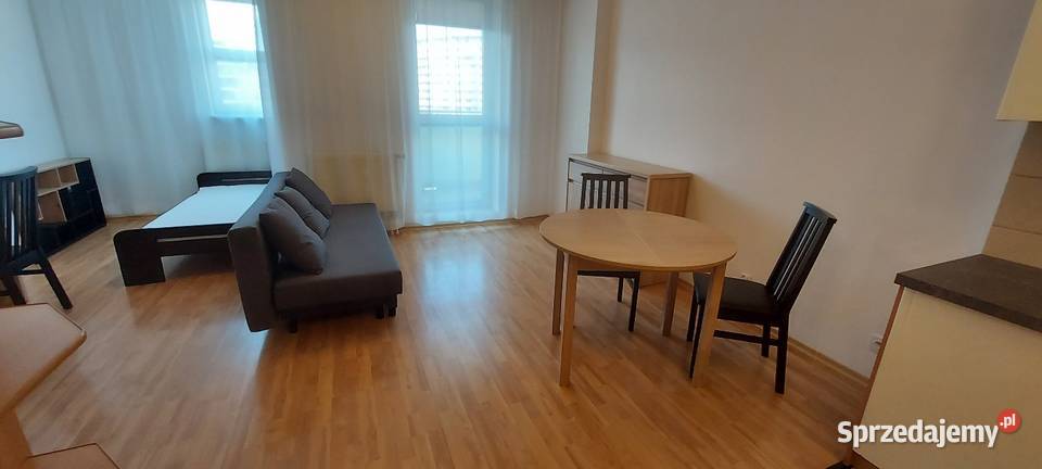 Słoneczny pokój z aneksem kuchennym 36m2 OCHOTA Warszawa