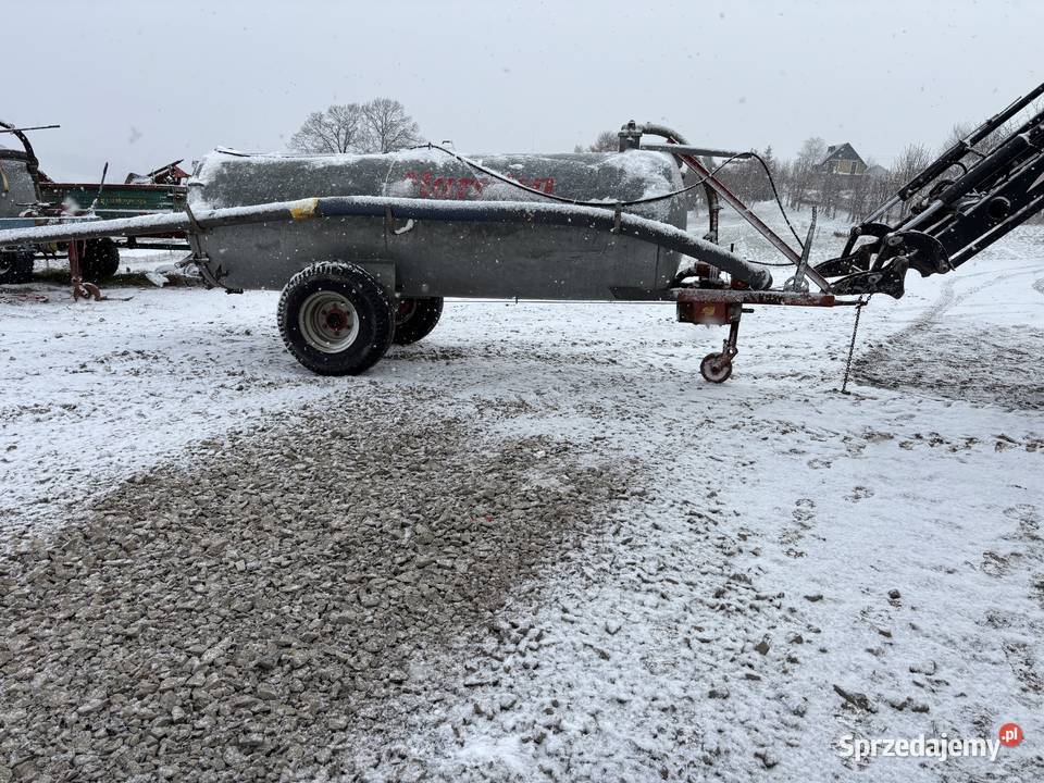 Beczkowoz asenizacyjny beczka do gnojowicy nieuszkodzony Męcina