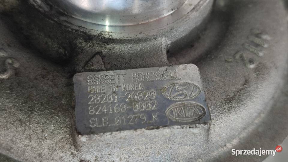 TURBOSPRĘŻARKA TURBINA SPORTAGE TUCSON 17 CRDI Włoszczowa