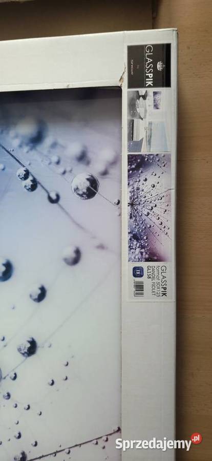 Obraz na szkle Glasspik 50x125 wielokolorowy Łódź sprzedam