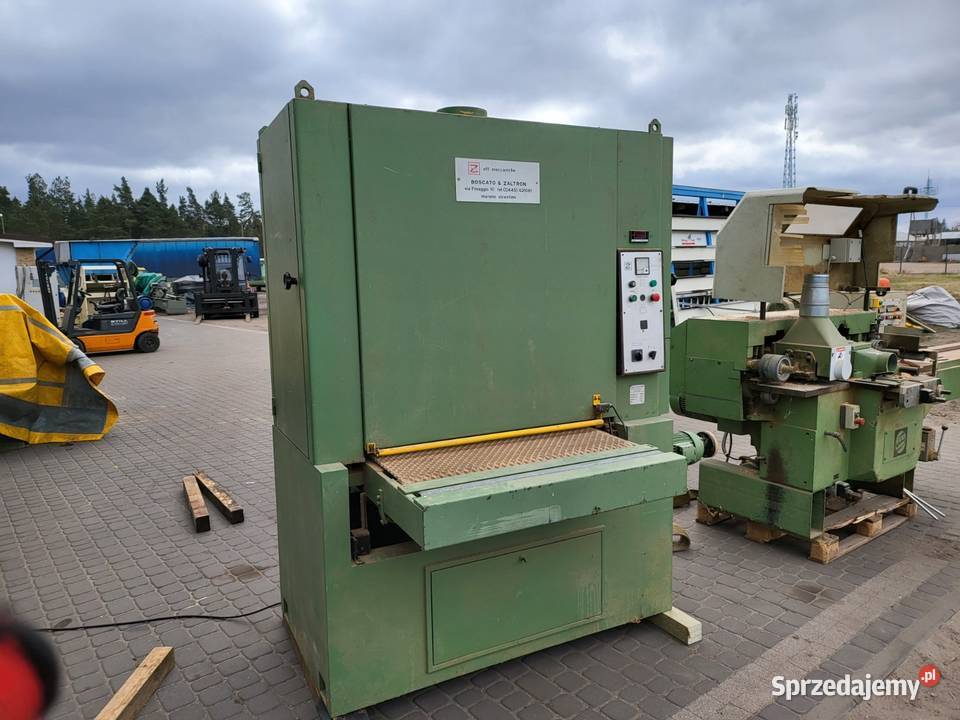 SZLIFIERKA SZEROKOTAŚMOWA BOSCATO ZALTRON 950 Karsin sprzedam