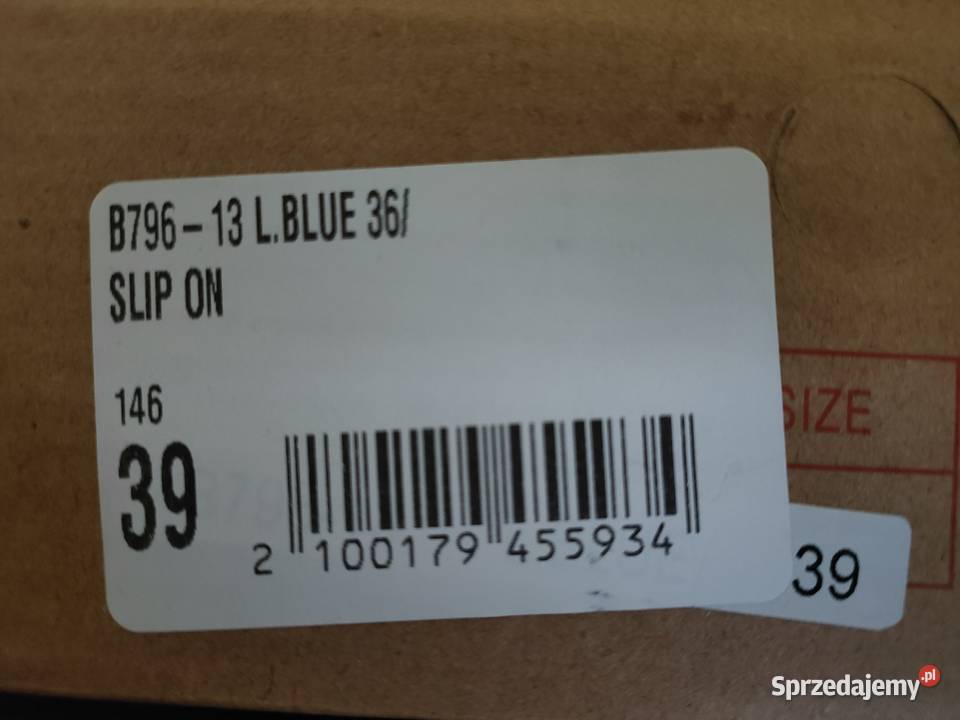 Balada Espadryle Slip On niebieskie rozmiar 39 Bielsko-Biała