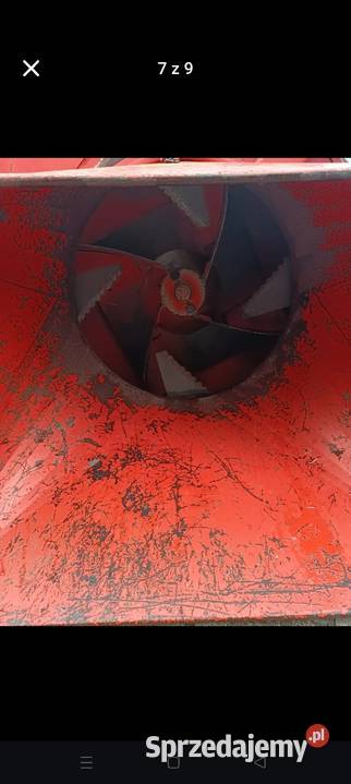 Dmuchawa ssąco tłocząca przenośnik pneumatyczny nieuszkodzony Jagodne