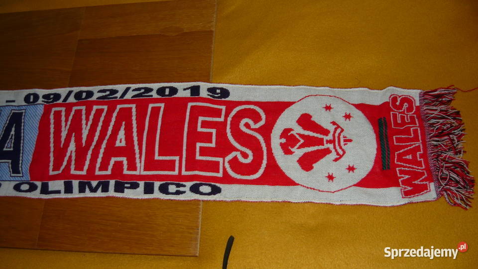 Szalik kibica Rugby Italia Wales 09022019 Stadio Sokółka