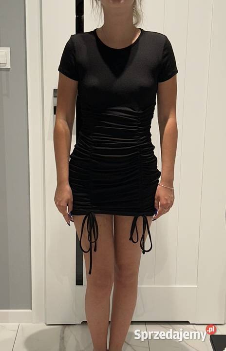 HM śliczna sukienka marszczenia 32 XXS H&M Spódnice i sukienki Wrocław