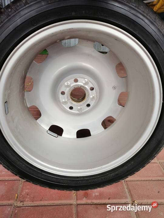 Koło Aluminiowe 5x112 R 17 Polerowane Zapas Audi Rozmiar 17" Koła i felgi Bierawa
