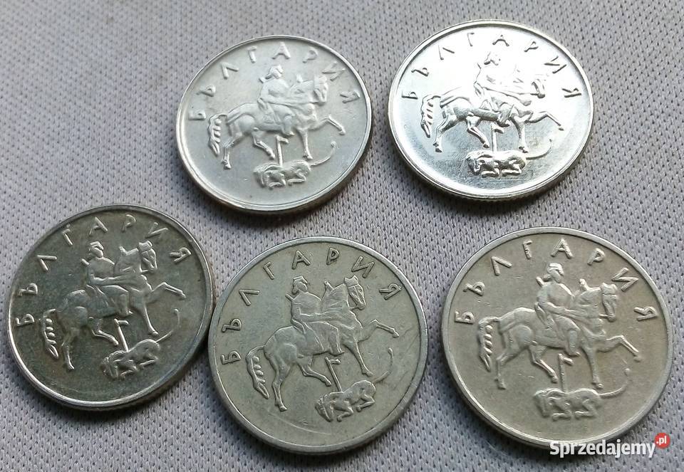 BUŁGARIA10 STOCINEK5X1999 r Numizmatyka Legionowo