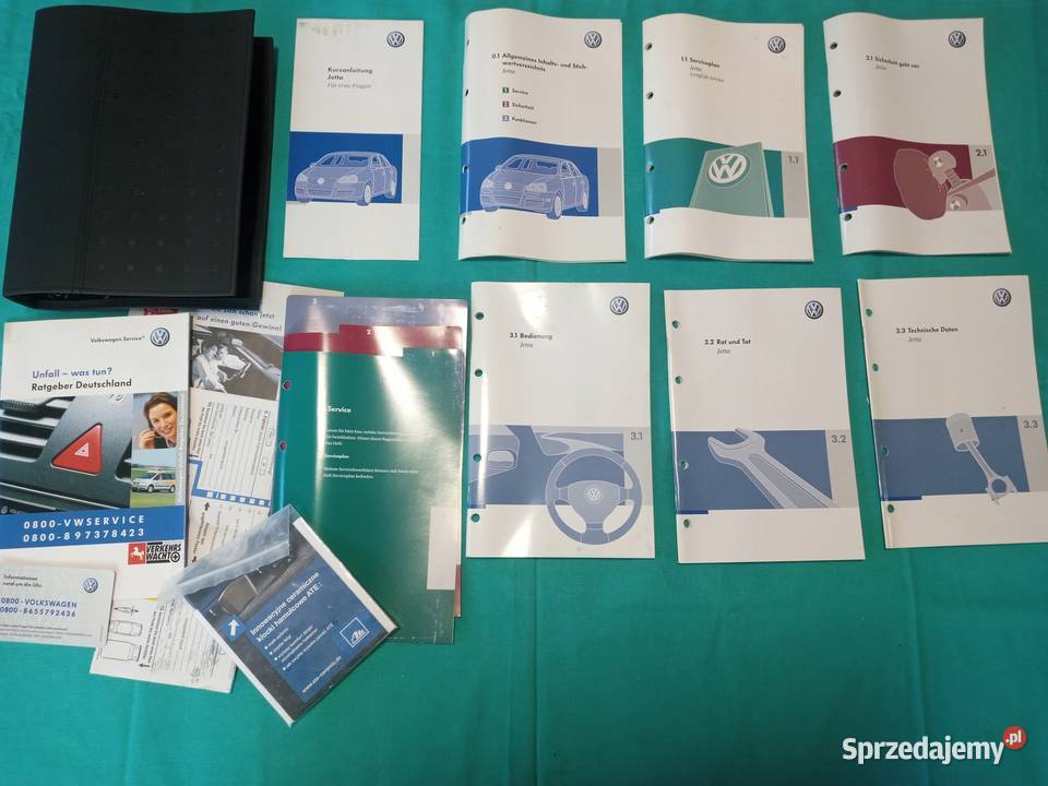 VW VOLKSWAGEN JETTA V 5 Instrukcja Obsługi Łódź sprzedam