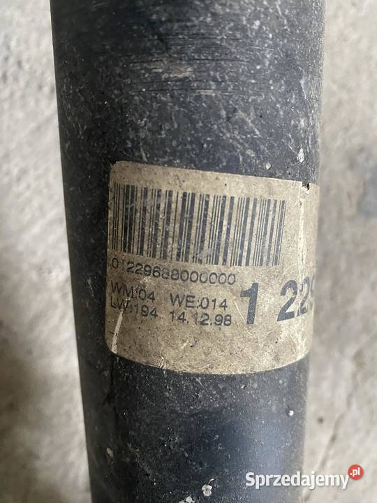 Wał napędowy bmw e39 20i dyferencjał