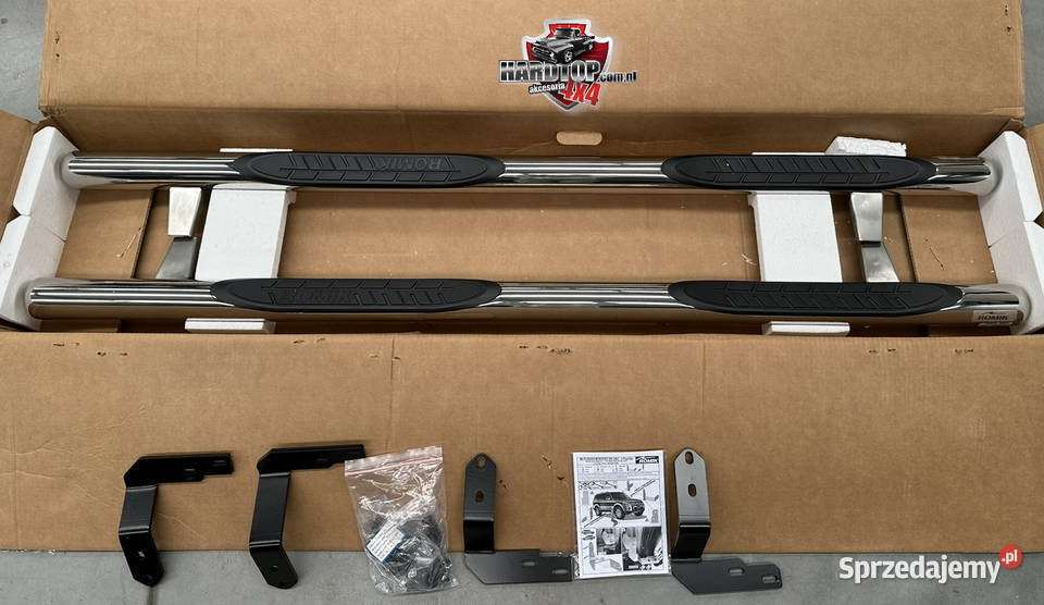Progi Boczne Stopnie Mitsubishi Pajero IV Romik