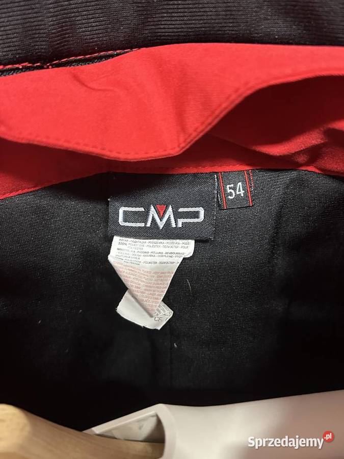Spodnie narciarskie CMP czerwone strecz 54 śląskie